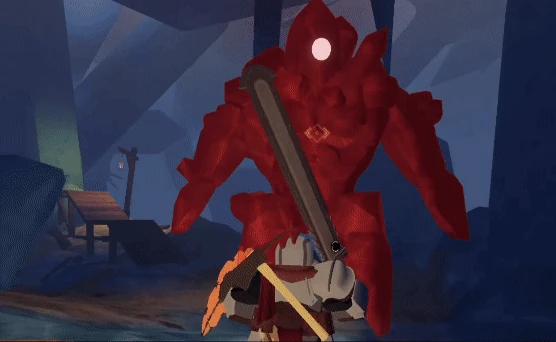 Crystal Golem Crystal Eruption
