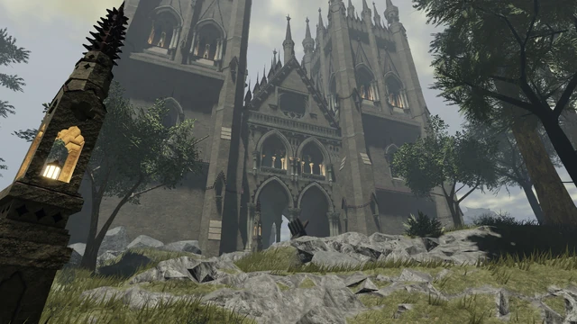 Entrance of the Bridge to the Feeding Grounds